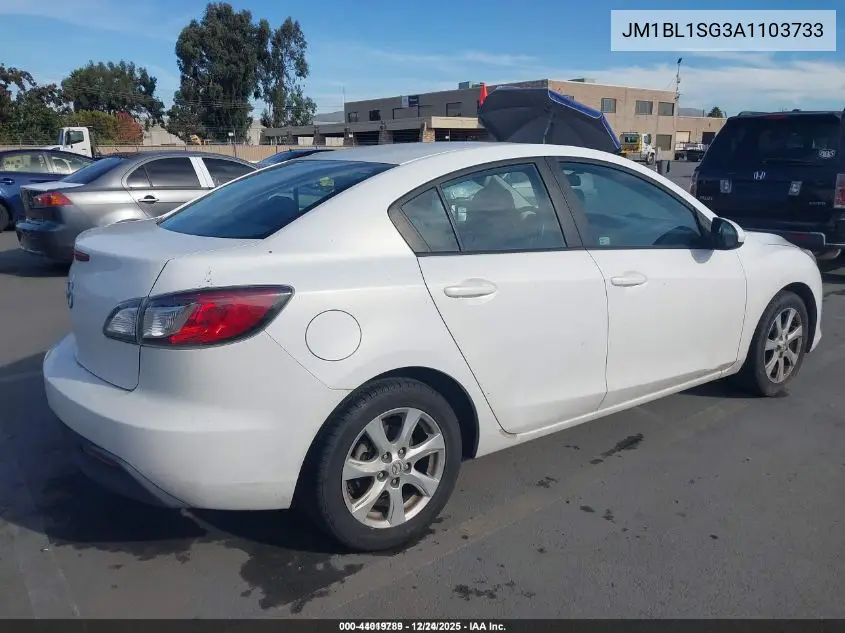 JM1BL1SG3A1103733 2010 Mazda Mazda3 I Touring