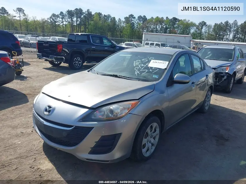 JM1BL1SG4A1120590 2010 Mazda Mazda3 I Sport