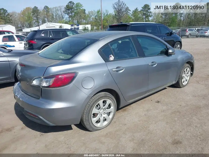 JM1BL1SG4A1120590 2010 Mazda Mazda3 I Sport