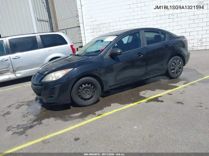 JM1BL1SG9A1321594 2010 Mazda Mazda3 I Sport