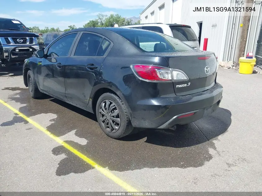 JM1BL1SG9A1321594 2010 Mazda Mazda3 I Sport