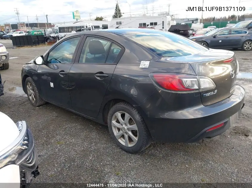 JM1BL1UF9B1371109 2011 Mazda Mazda3