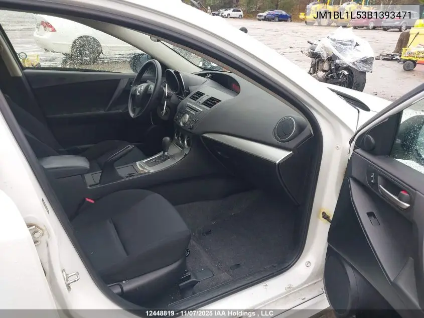 JM1BL1L53B1393471 2011 Mazda Mazda3 Gs