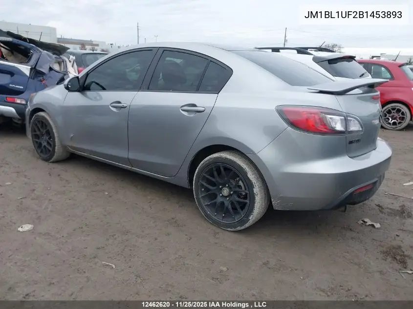 JM1BL1UF2B1453893 2011 Mazda Mazda3 Gx