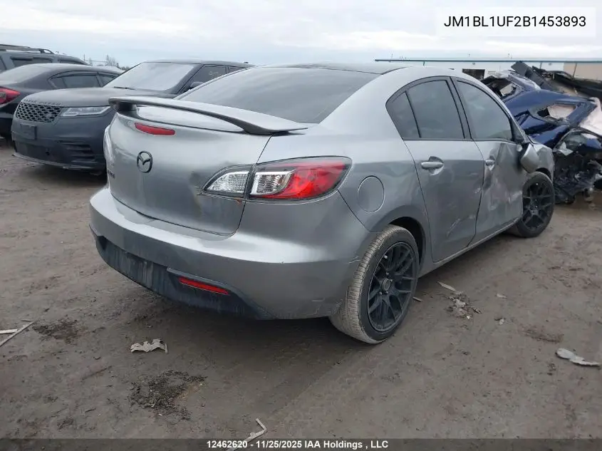 JM1BL1UF2B1453893 2011 Mazda Mazda3 Gx