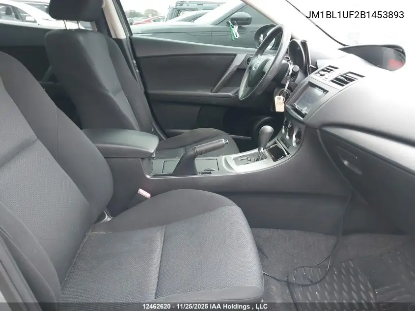 JM1BL1UF2B1453893 2011 Mazda Mazda3 Gx