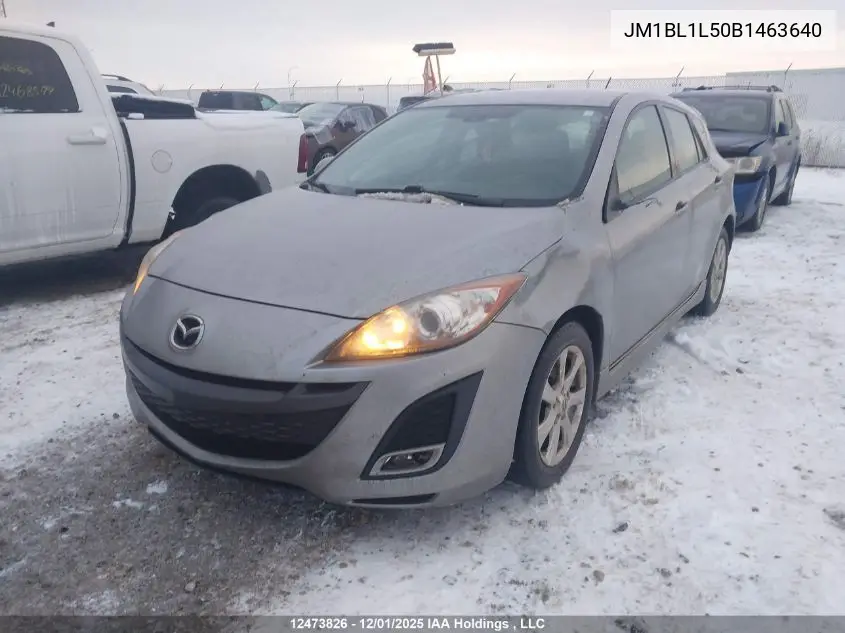 JM1BL1L50B1463640 2011 Mazda Mazda3 Gs