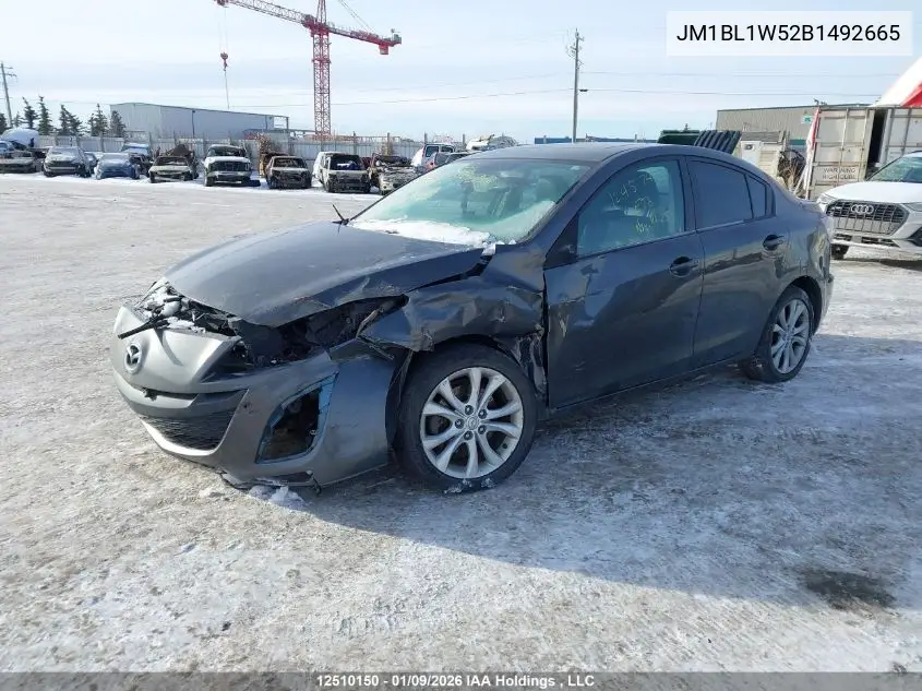 JM1BL1W52B1492665 2011 Mazda Mazda3 Gt