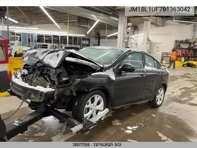 JM1BL1UF7B1363042 2011 Mazda 3 I