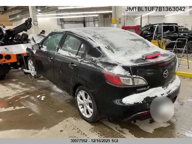 JM1BL1UF7B1363042 2011 Mazda 3 I