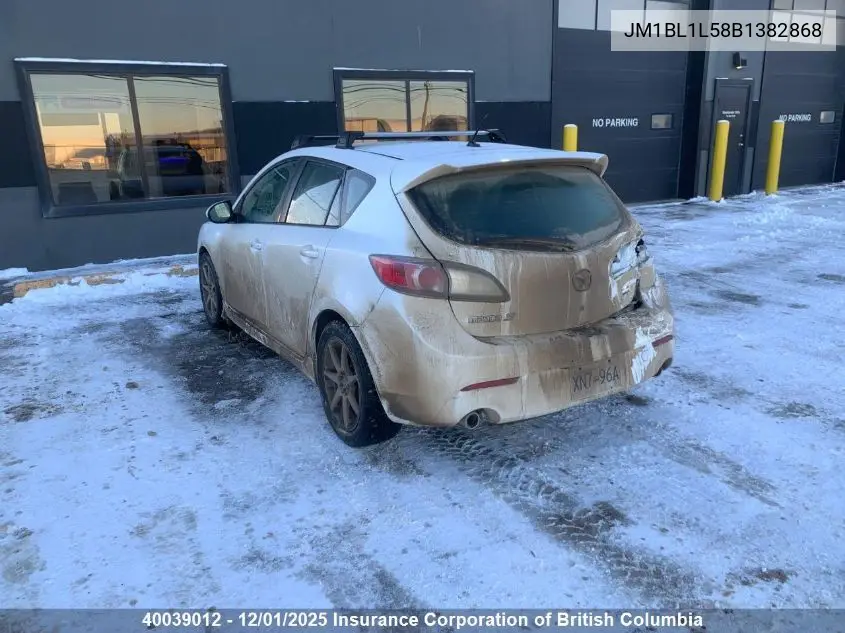 JM1BL1L58B1382868 2011 Mazda 3 S