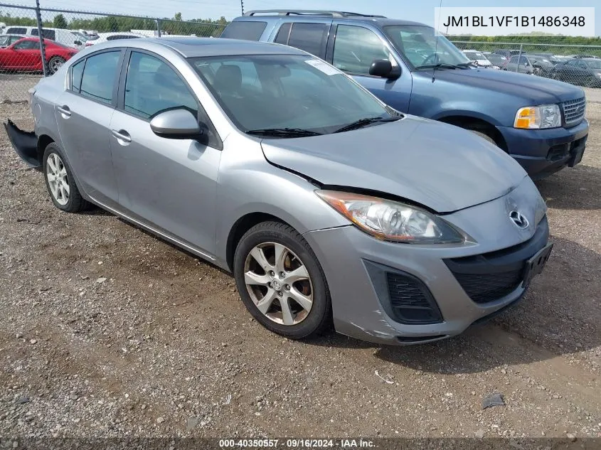 JM1BL1VF1B1486348 2011 Mazda Mazda3 I Touring