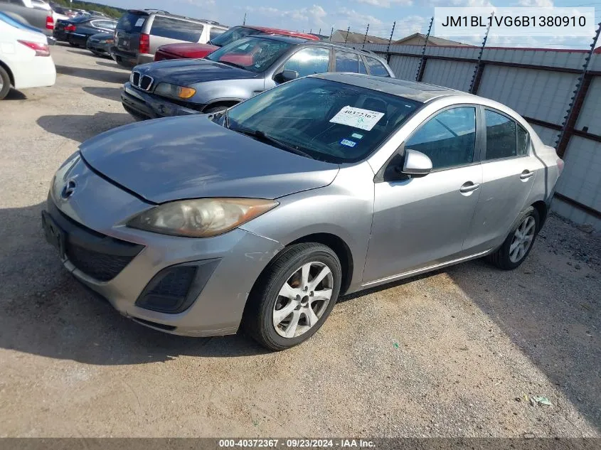 JM1BL1VG6B1380910 2011 Mazda Mazda3 I Touring