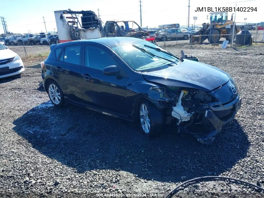 JM1BL1K58B1402294 2011 Mazda Mazda3 S Sport