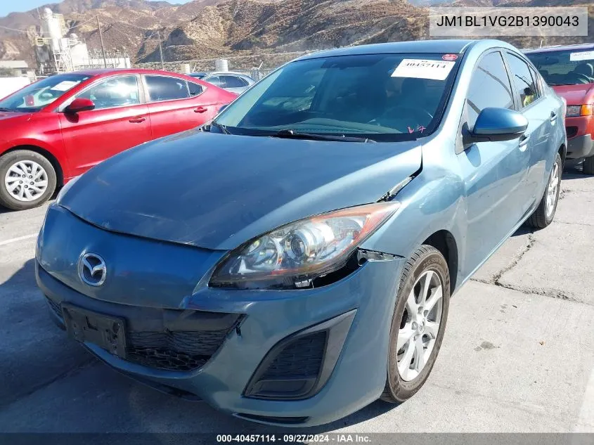 2011 Mazda Mazda3 I Touring VIN: JM1BL1VG2B1390043 Lot: 40457114