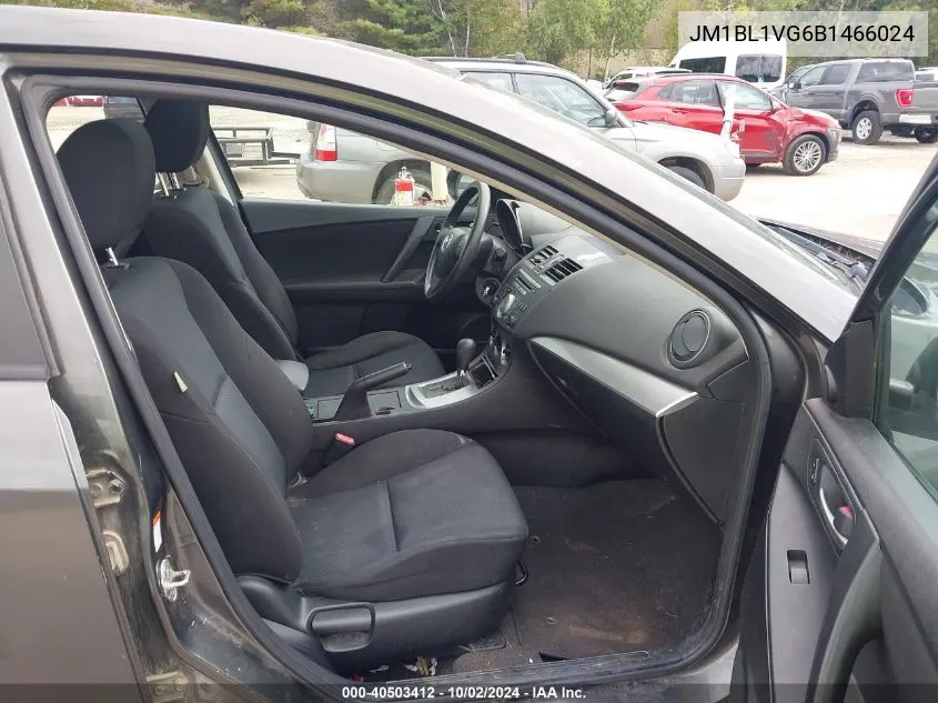 JM1BL1VG6B1466024 2011 Mazda Mazda3 I Touring