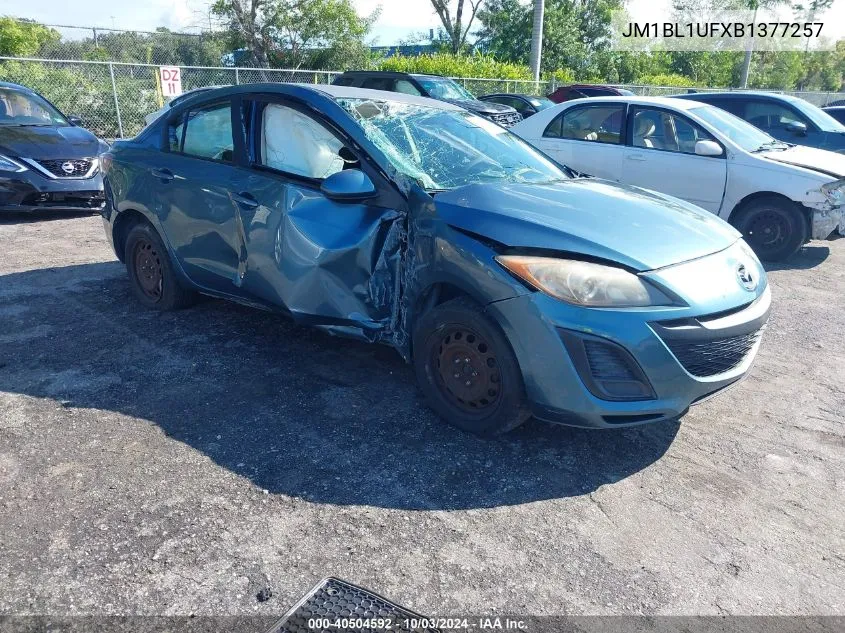 JM1BL1UFXB1377257 2011 Mazda Mazda3 I Sport