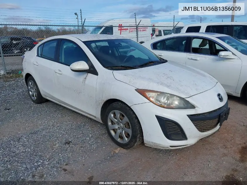 JM1BL1UG6B1356009 2011 Mazda Mazda3 I Sport