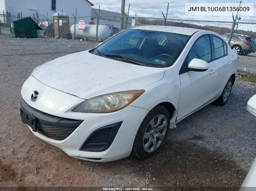 JM1BL1UG6B1356009 2011 Mazda Mazda3 I Sport