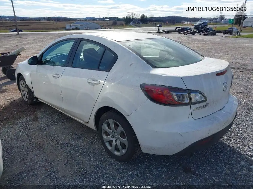 JM1BL1UG6B1356009 2011 Mazda Mazda3 I Sport