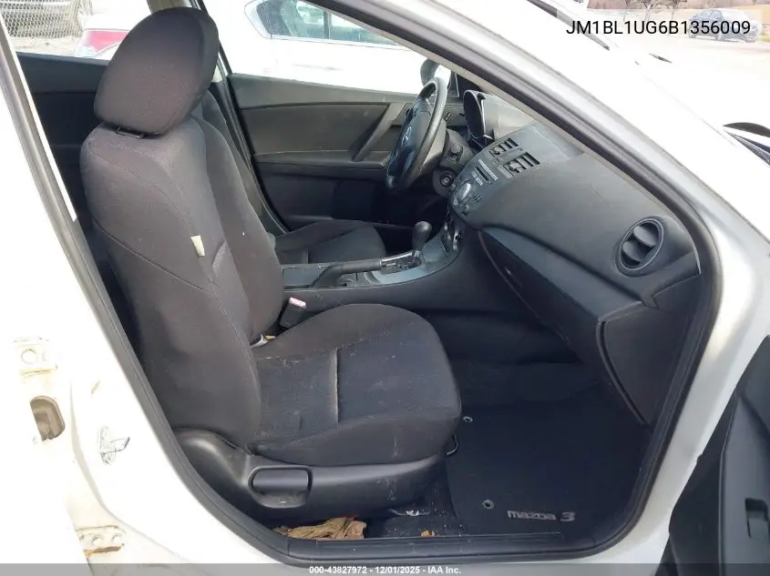 JM1BL1UG6B1356009 2011 Mazda Mazda3 I Sport