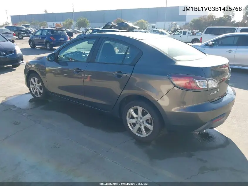 JM1BL1VG3B1425768 2011 Mazda Mazda3 I Touring