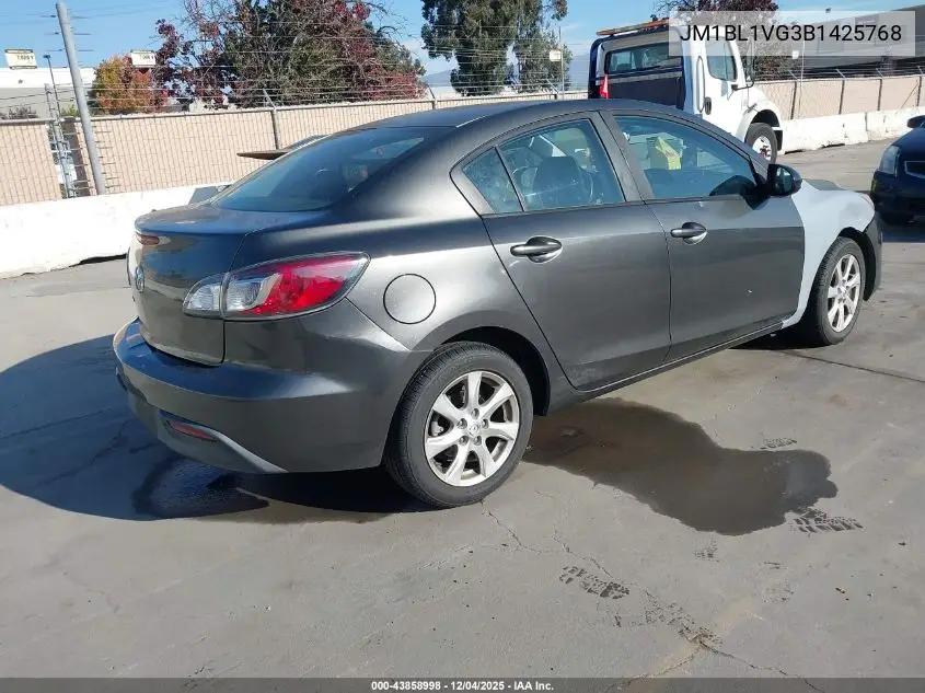 JM1BL1VG3B1425768 2011 Mazda Mazda3 I Touring