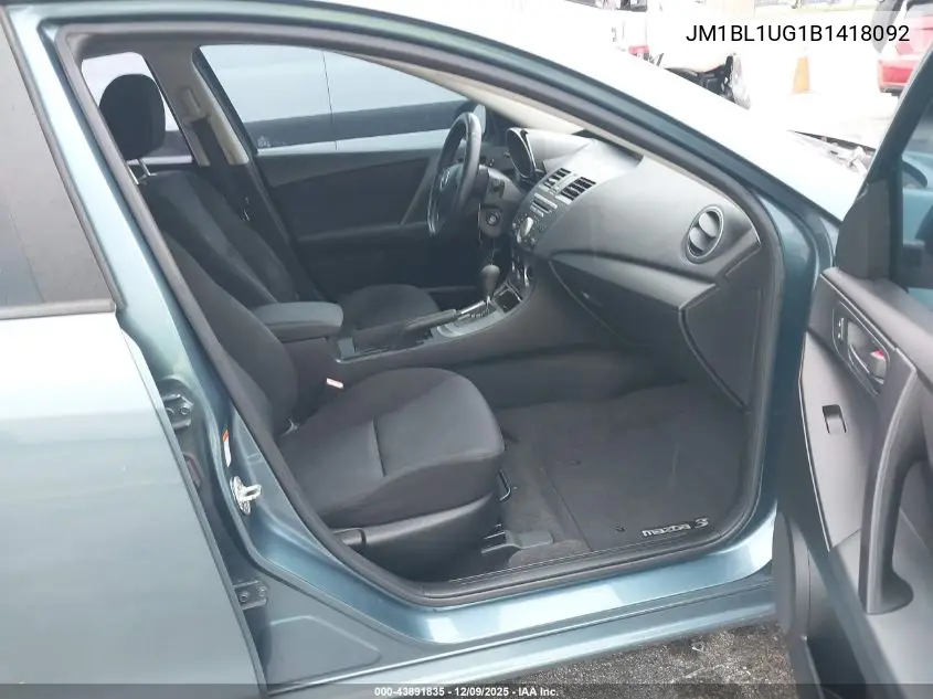 JM1BL1UG1B1418092 2011 Mazda Mazda3 I Sport