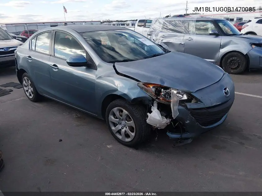 JM1BL1UG0B1470085 2011 Mazda Mazda3 I Sport