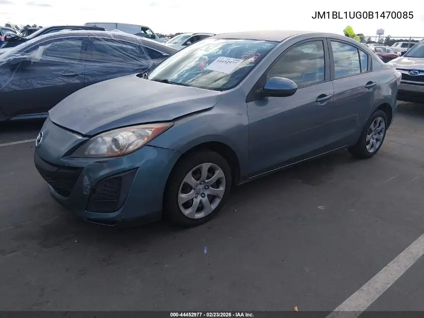 JM1BL1UG0B1470085 2011 Mazda Mazda3 I Sport