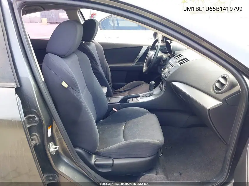2011 Mazda Mazda3 VIN: JM1BL1U65B1419799 Lot: 45051364
