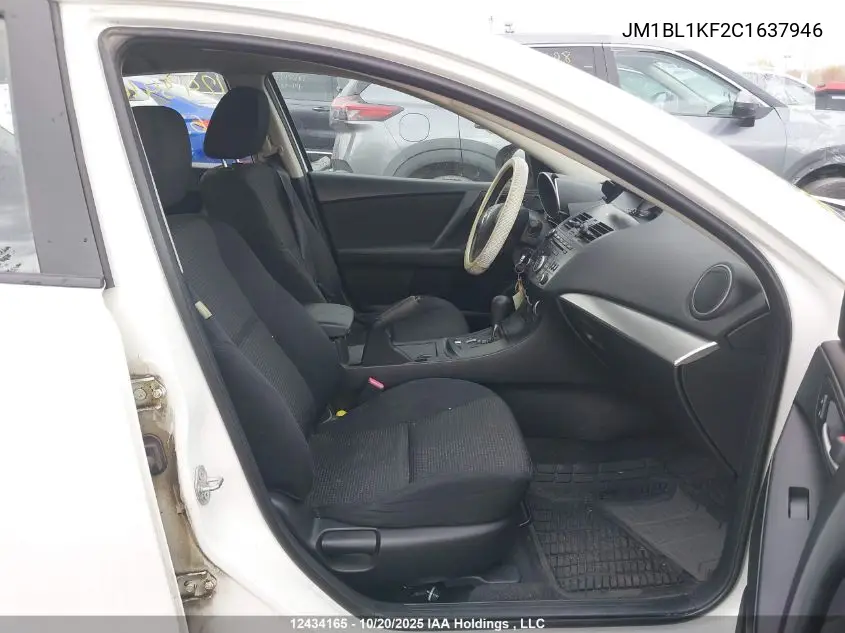 JM1BL1KF2C1637946 2012 Mazda 3 I