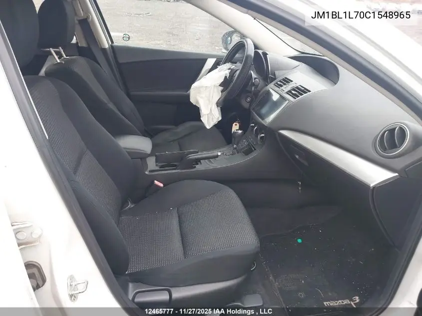 JM1BL1L70C1548965 2012 Mazda Mazda3 Gs-Sky