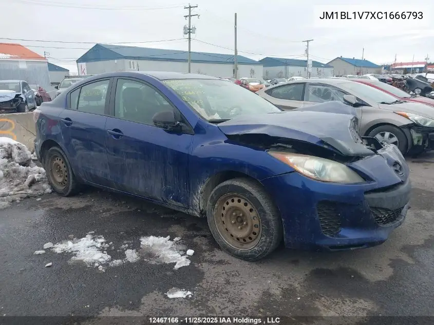 JM1BL1V7XC1666793 2012 Mazda Mazda3 Gs-Sky