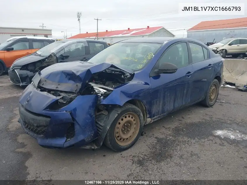JM1BL1V7XC1666793 2012 Mazda Mazda3 Gs-Sky