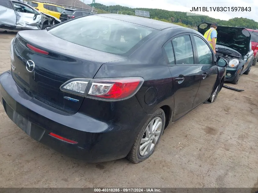 JM1BL1V83C1597843 2012 Mazda Mazda3 I Touring