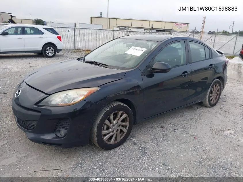 JM1BL1W80C1598883 2012 Mazda Mazda3 I Grand Touring