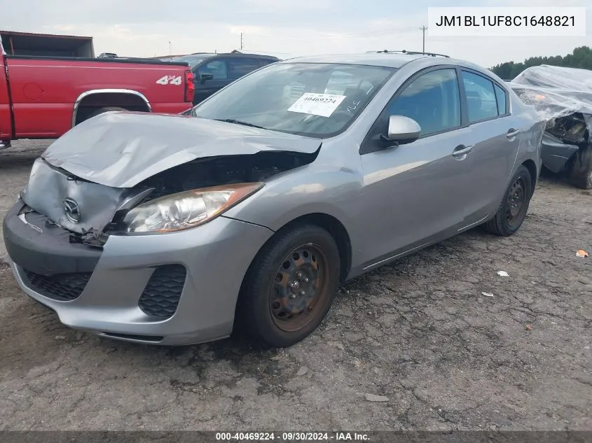 JM1BL1UF8C1648821 2012 Mazda Mazda3 I Sport