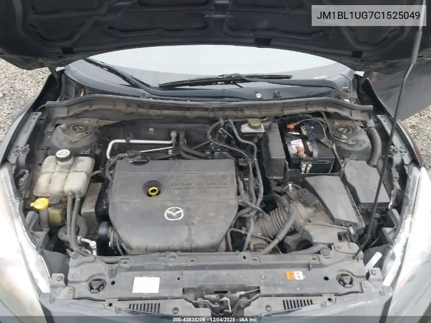 JM1BL1UG7C1525049 2012 Mazda Mazda3 I Sport
