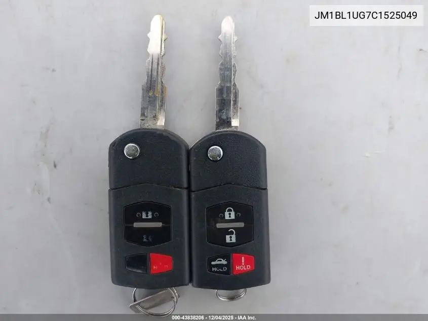 JM1BL1UG7C1525049 2012 Mazda Mazda3 I Sport