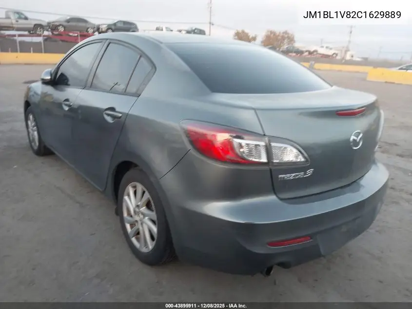 JM1BL1V82C1629889 2012 Mazda Mazda3 I Touring