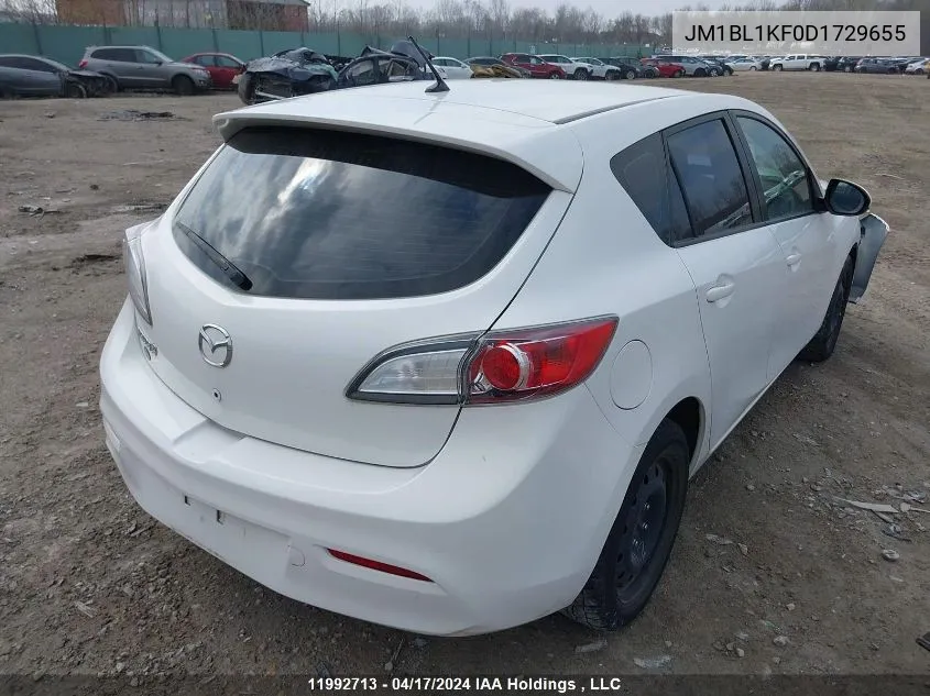 JM1BL1KF0D1729655 2013 Mazda Mazda3