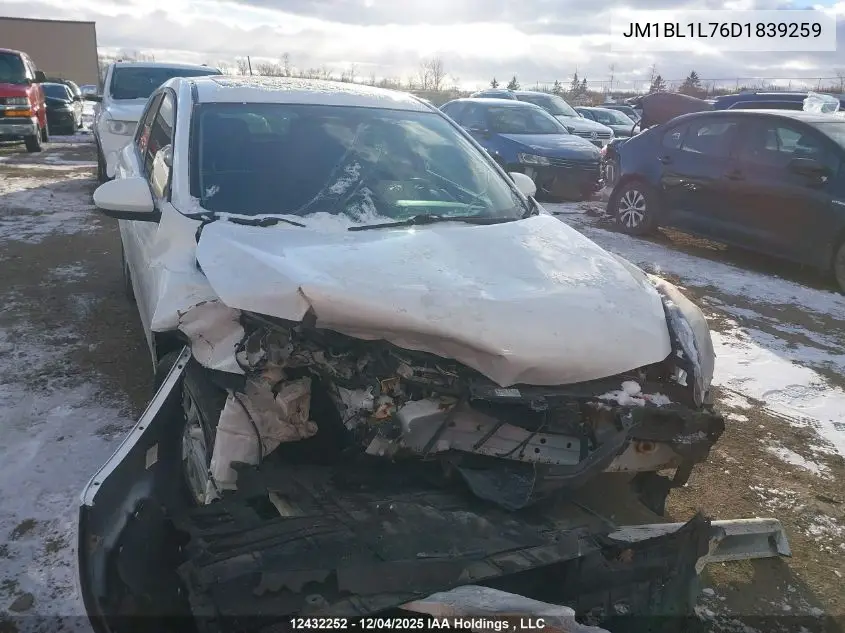 JM1BL1L76D1839259 2013 Mazda 3 Mazda
