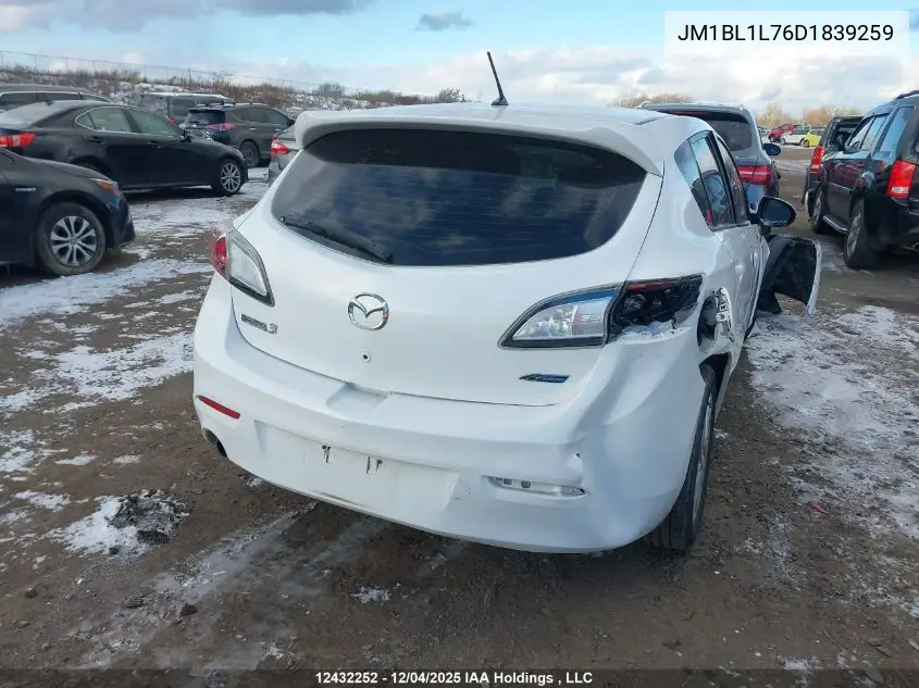 JM1BL1L76D1839259 2013 Mazda 3 Mazda