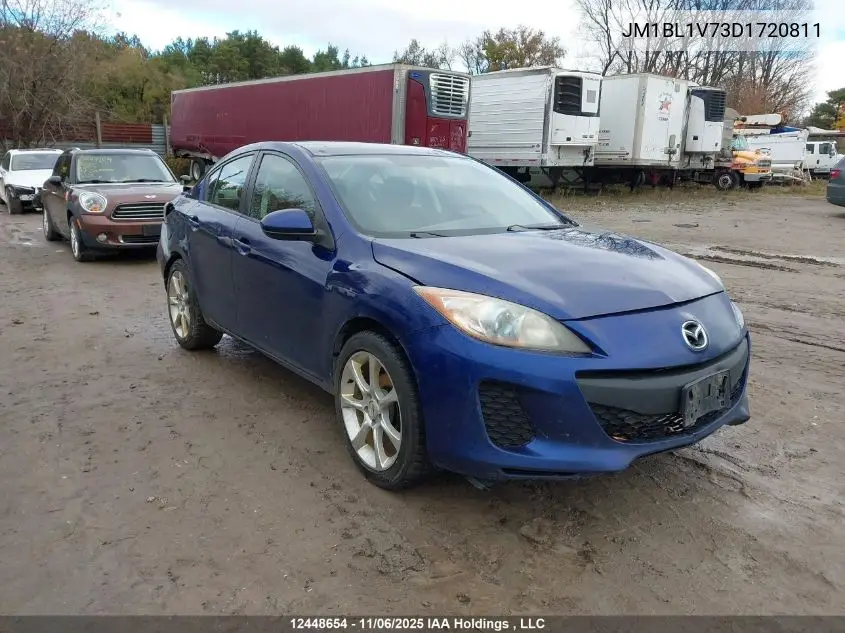 JM1BL1V73D1720811 2013 Mazda 3 I