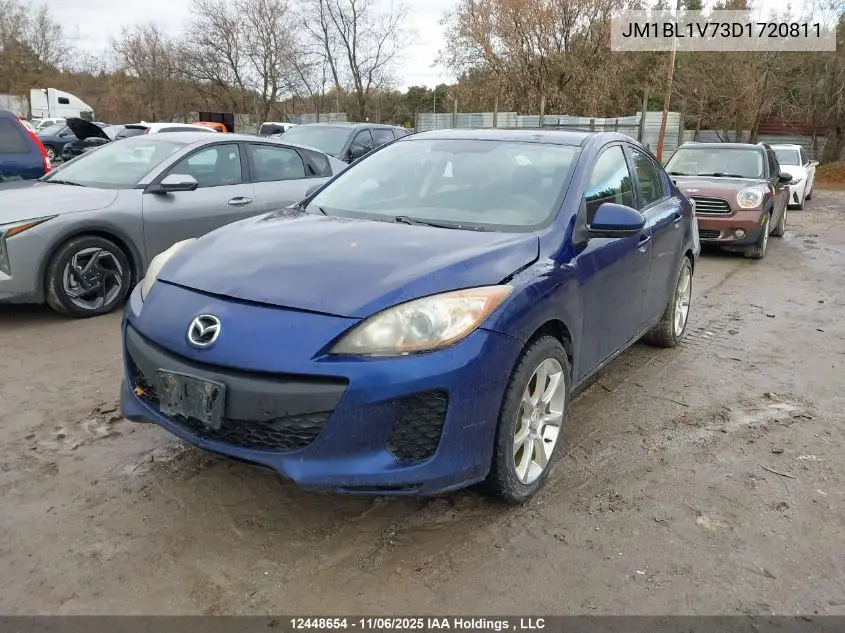 JM1BL1V73D1720811 2013 Mazda 3 I
