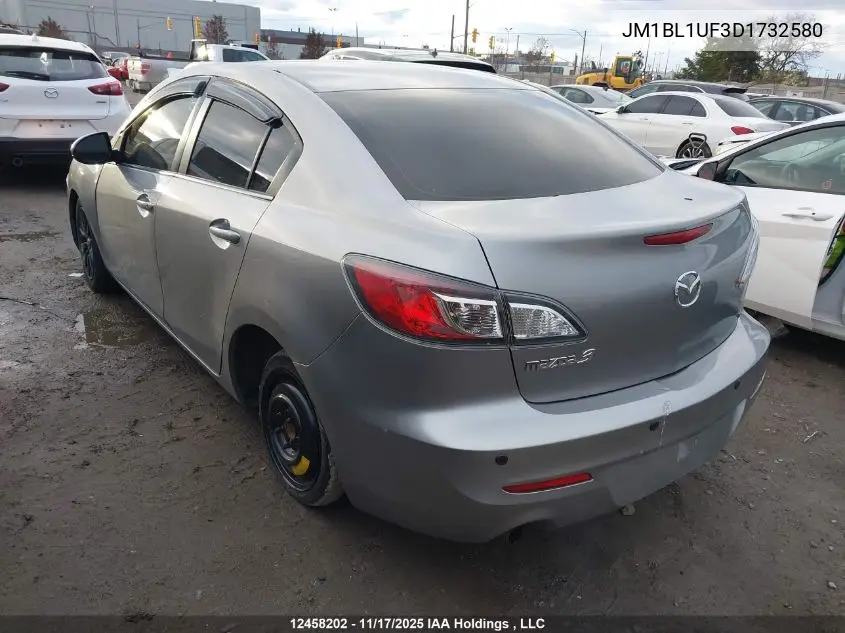 JM1BL1UF3D1732580 2013 Mazda 3 I