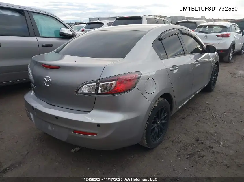 JM1BL1UF3D1732580 2013 Mazda 3 I