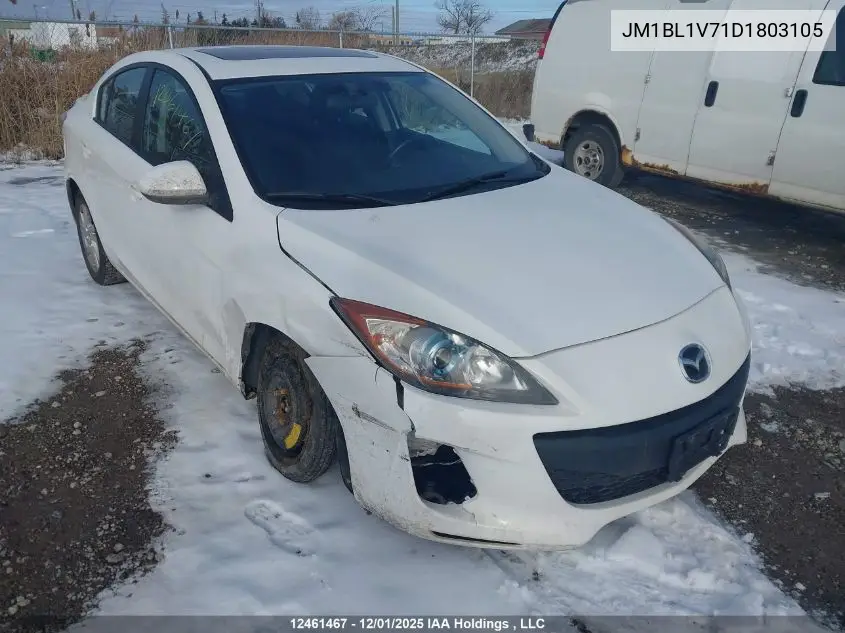 JM1BL1V71D1803105 2013 Mazda 3 I