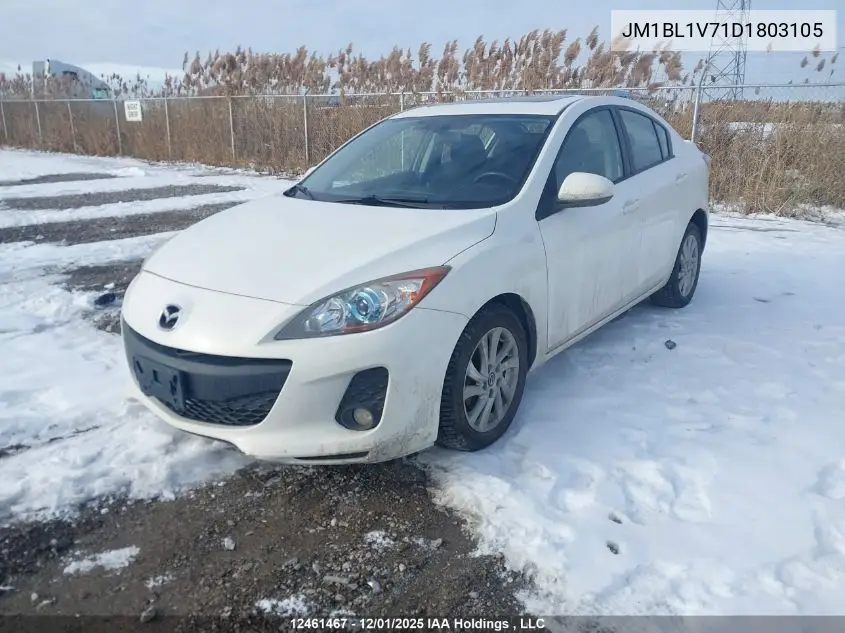 JM1BL1V71D1803105 2013 Mazda 3 I